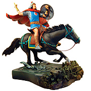Prince Valiant on Horse Statue